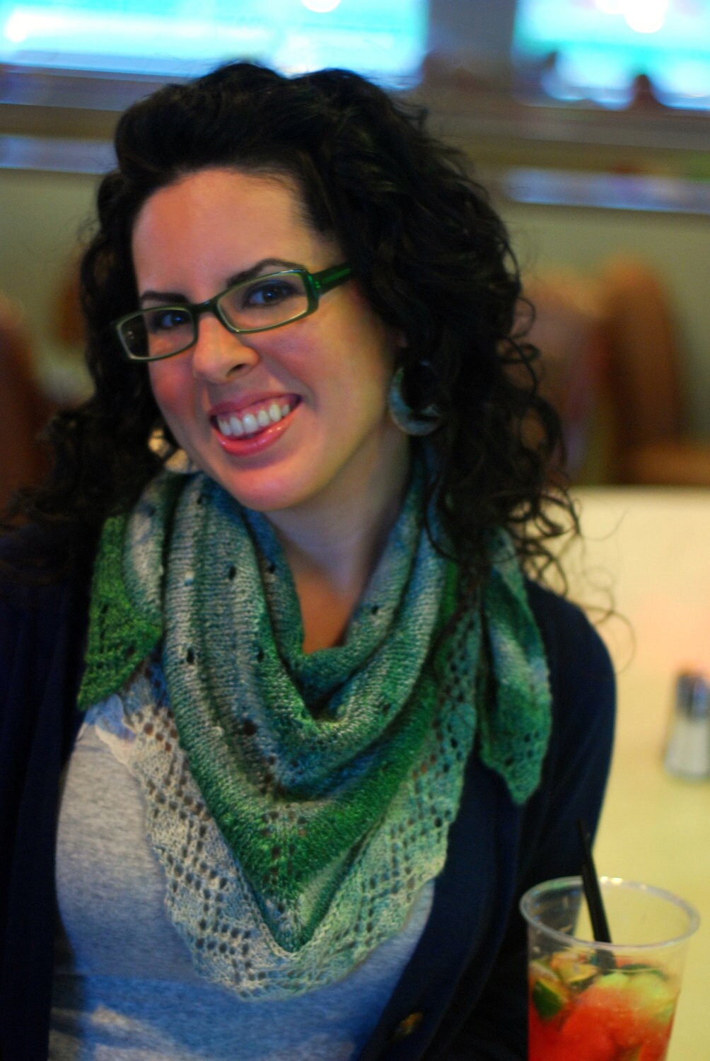 Limeade Fizz Shawl & Shawlette