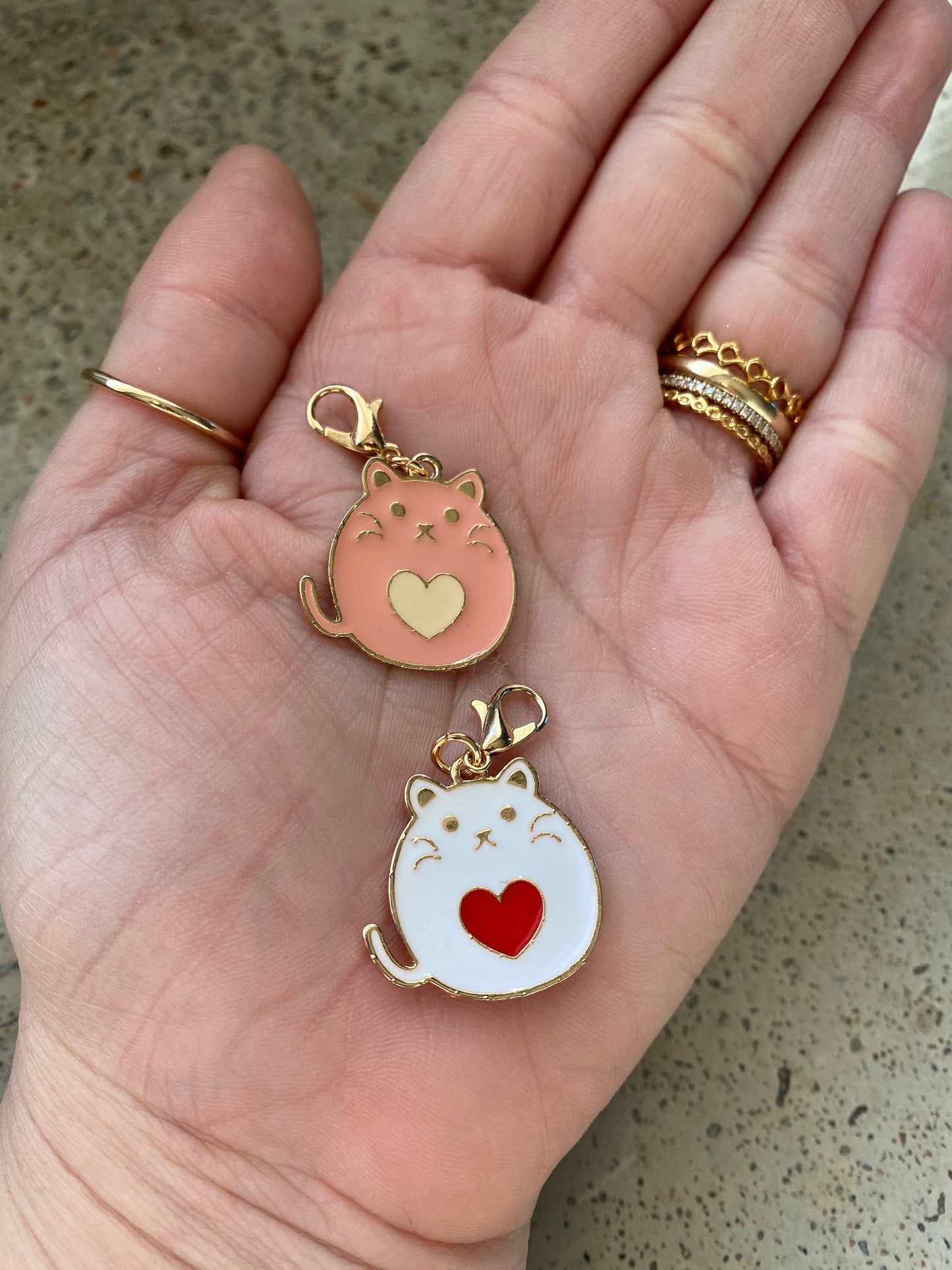 Heart Kitty Duo