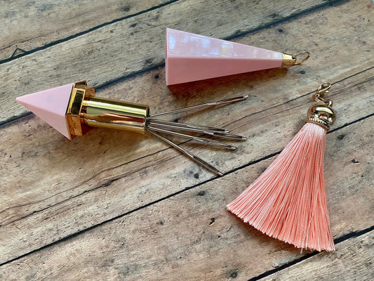 Diamond Needle Case - Pink