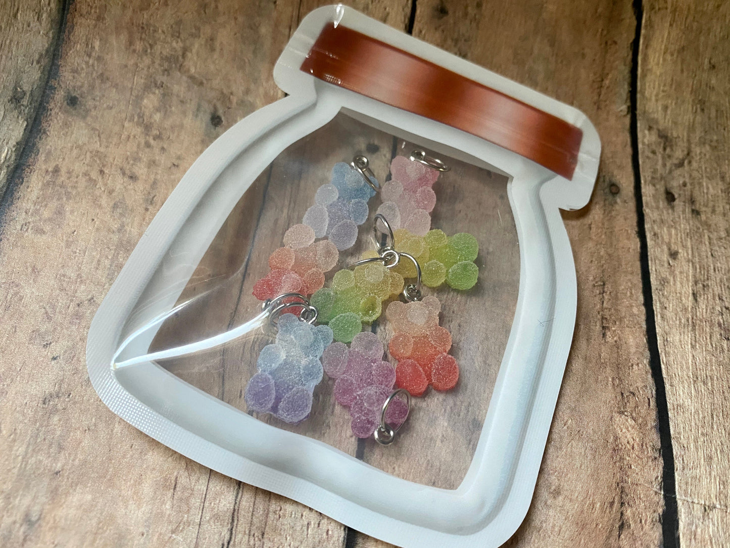 Gummy Bears in a Mason Jar