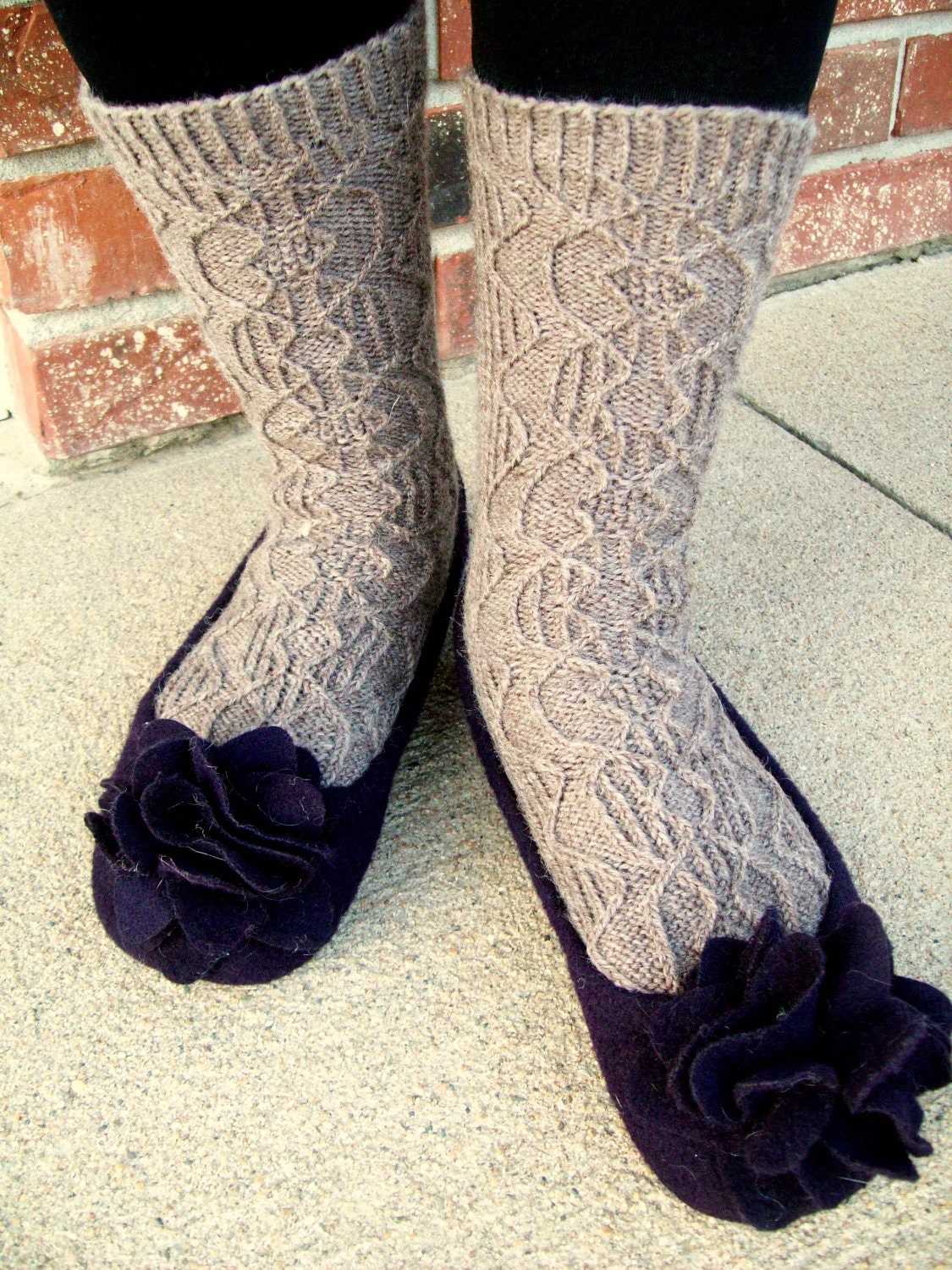 Sulpice Cabled Socks