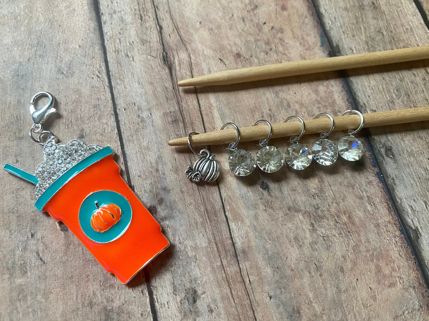 Pumpkin Spice Latte & Rhinestones