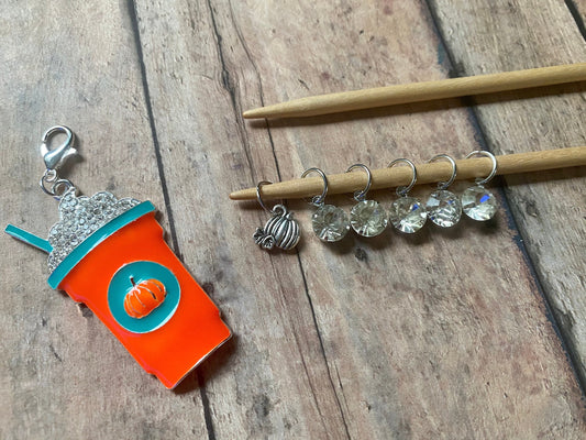 Pumpkin Spice Latte & Rhinestones