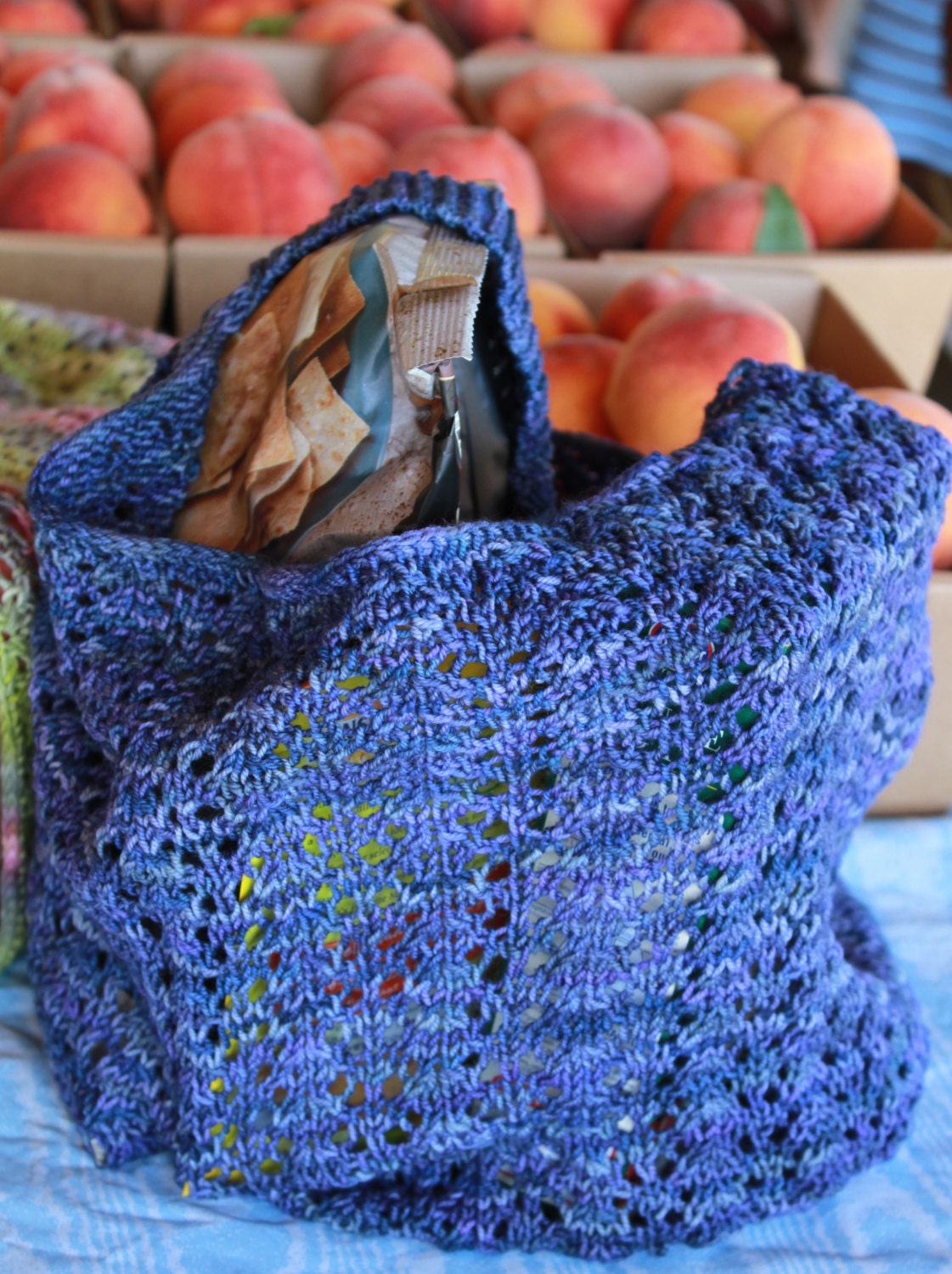 February Market Lace Reusable Bag