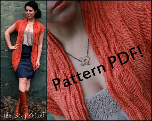 Crimped Cardigan