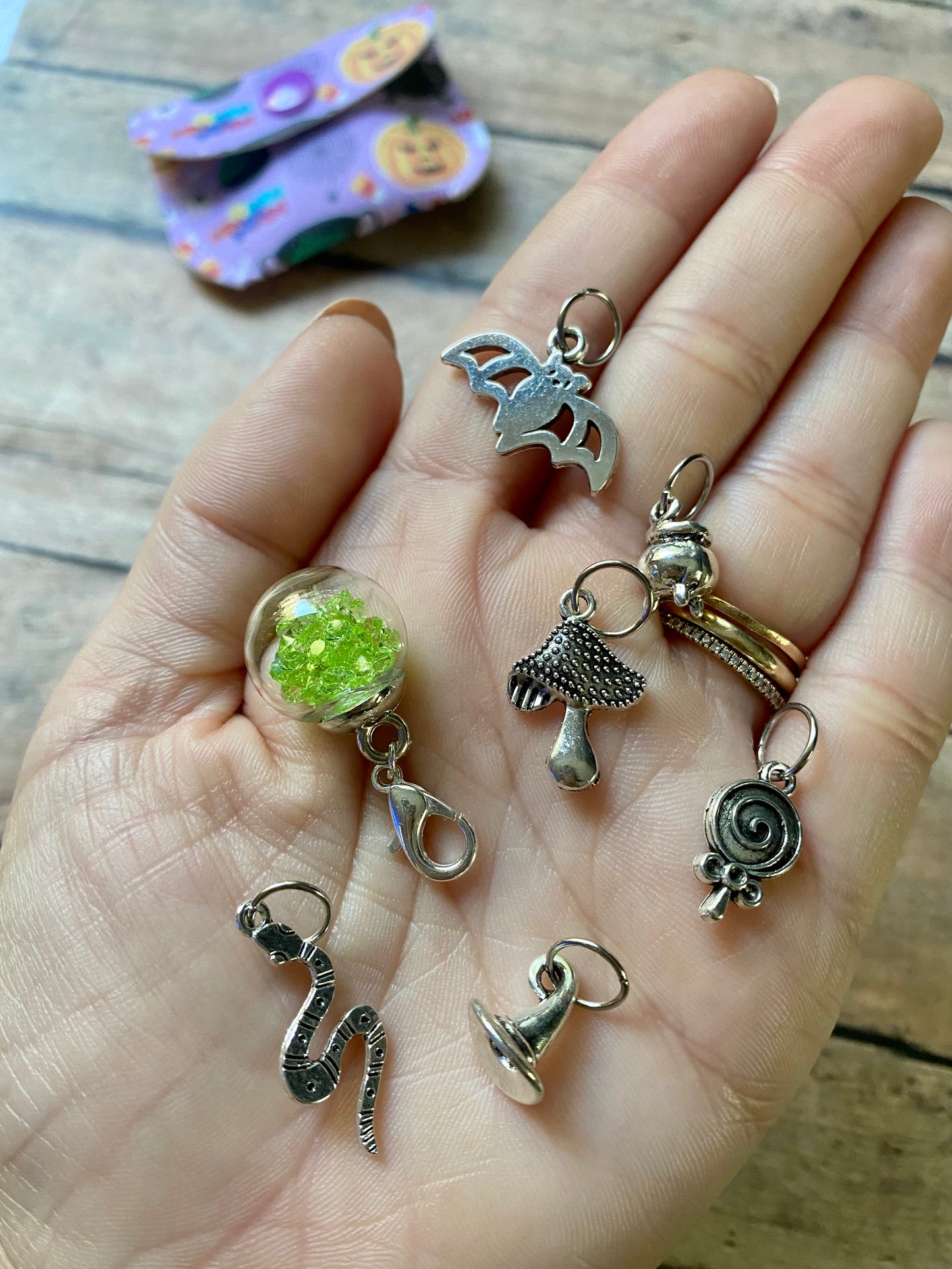 Halloween Magic Stitch Marker Pouch