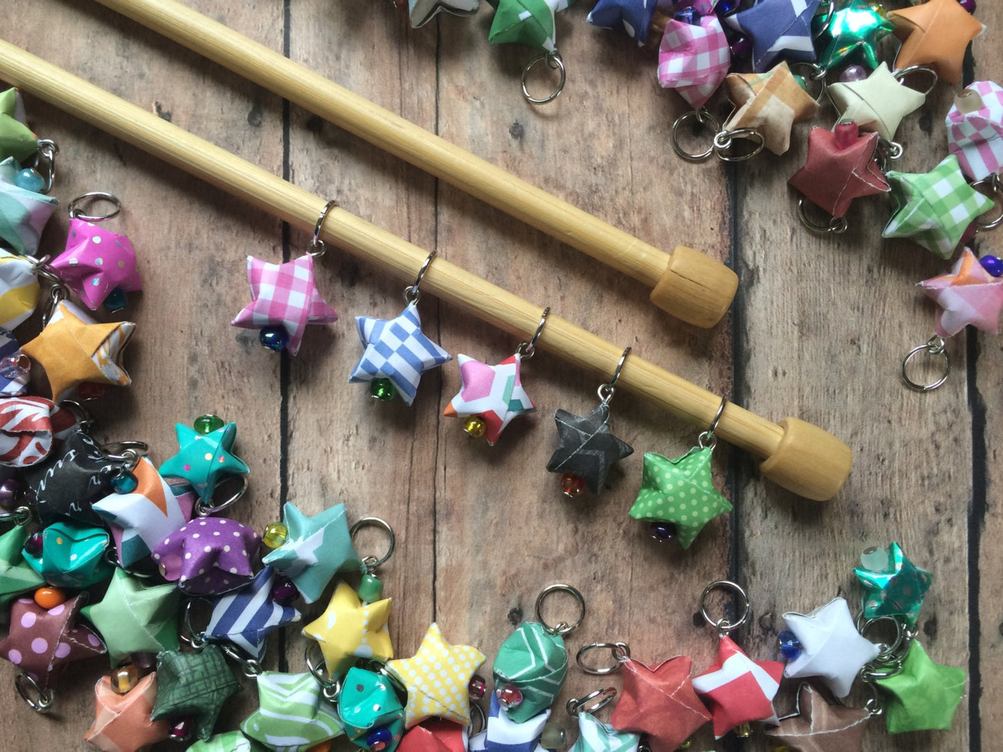 Origami Stars in a glass vial