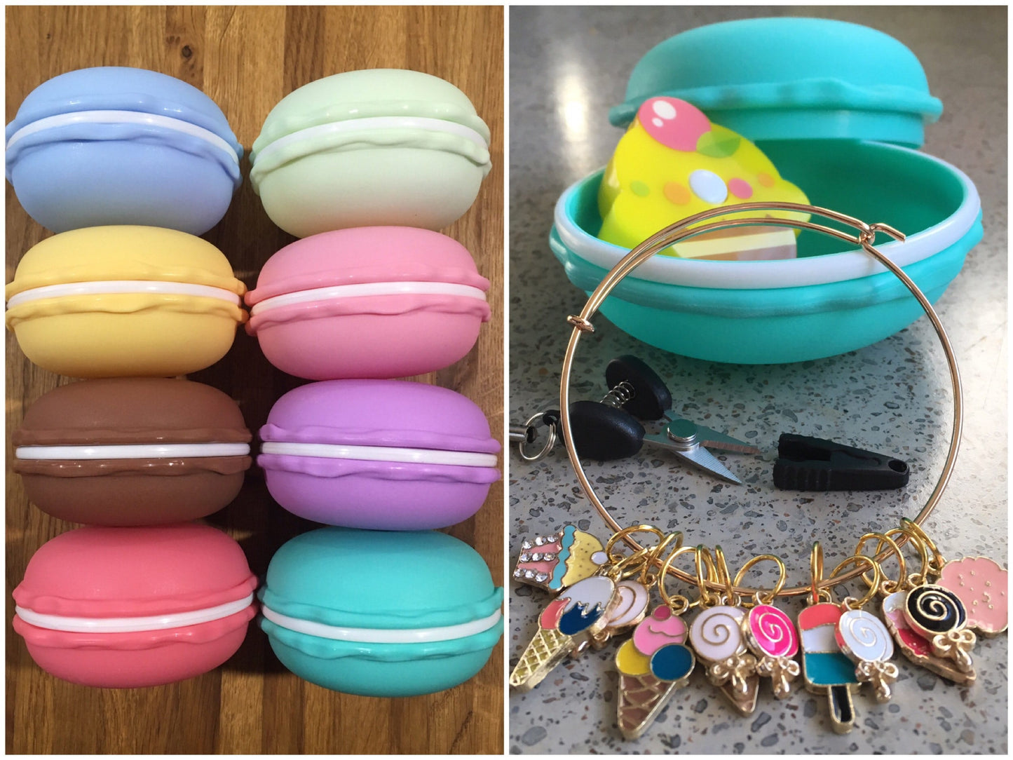 Macaron Knitting Kit