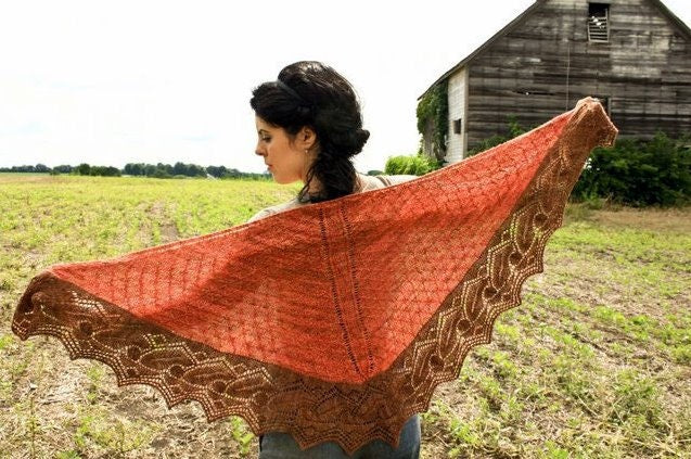 Through the Woods Shawl & Shawlette