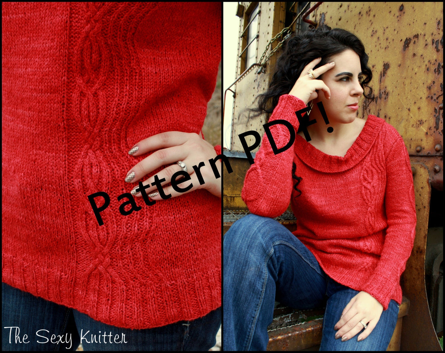 Pelotonner Cabled Sweater